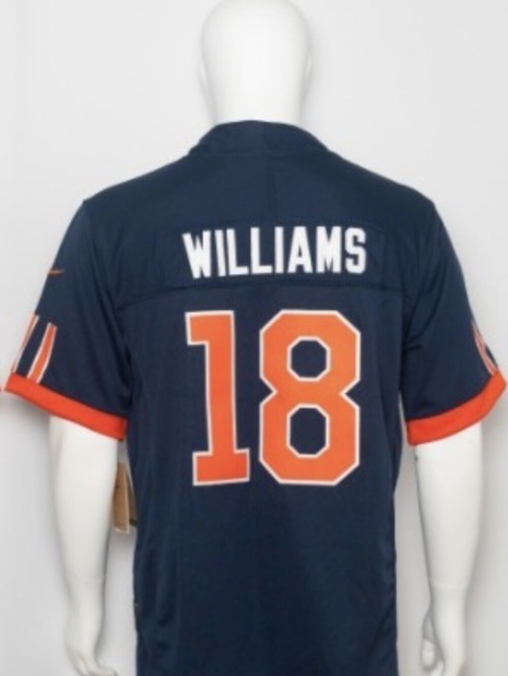 Stitched Men's Nike #18 Caleb Williams Chicago Bears NFL Alternate Jersey